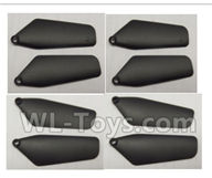 Wltoys Q636-B Parts-10-01 Q626-21 Main rotor blades,Propellers(8pcs),Wltoys Q636-B RC Quadcopter Drone Spare Parts Accessories,Wltoys Wltech Q636 Q636-B Replacement Accessories